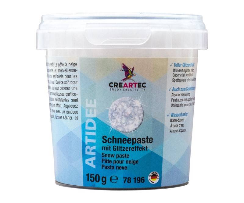 CREARTEC Streudeko Schneepaste - 150 g - Kunstschnee Dekoschnee, zum Modelllandschaft basteln - Made in Germany CREARTEC Streudeko Schneepaste - 150 g - Kunstschnee Dekoschnee, zum Modelllandschaft basteln - Made in Germany von CREARTEC