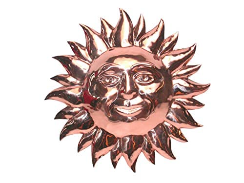 Creartistic Dekorative Backform in Form einer Sonne, 14 cm aus Kupfer von CREARTISTIC