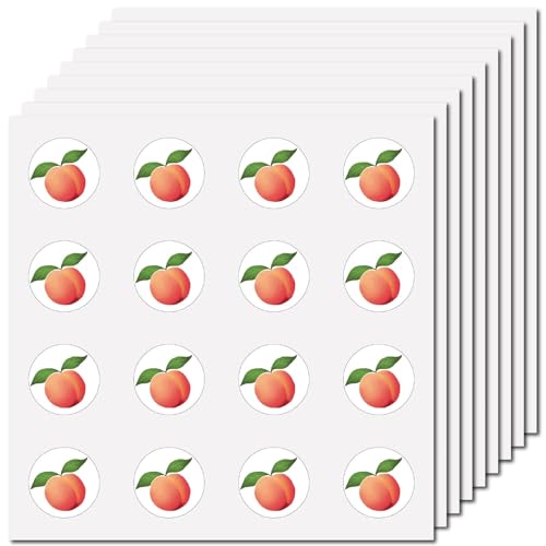 CREATCABIN 128Stück Cartoon Pfirsich Aufkleber Obst Aufkleber Vinyl Wasserfest Selbstklebend Aufkleber Planer Paster Dekor Für Laptop Flaschen Wasserflasche Computer Telefon DIY Scrapbooking 2.5x2.5cm CREATCABIN 128Stück Cartoon Pfirsich Aufkleber Obst Aufkleber Vinyl Wasserfest Selbstklebend Aufkleber Planer Paster Dekor Für Laptop Flaschen Wasserflasche Computer Telefon DIY Scrapbooking 2.5x2.5cm von CREATCABIN