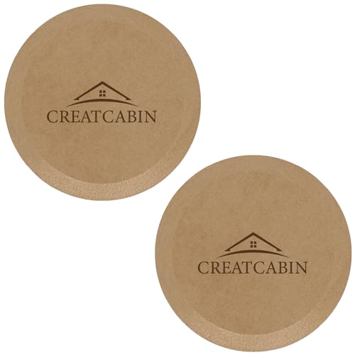CREATCABIN 2 Stück Runde Töpferformen Keramikplatten Formformen Holz Töpferformen Ton Töpferformwerkzeuge MDF Keramik Schalen Teller Slump Form Für Handbauplatten DIY Bastelbedarf 10x10cm CREATCABIN 2 Stück Runde Töpferformen Keramikplatten Formformen Holz Töpferformen Ton Töpferformwerkzeuge MDF Keramik Schalen Teller Slump Form Für Handbauplatten DIY Bastelbedarf 10x10cm von CREATCABIN