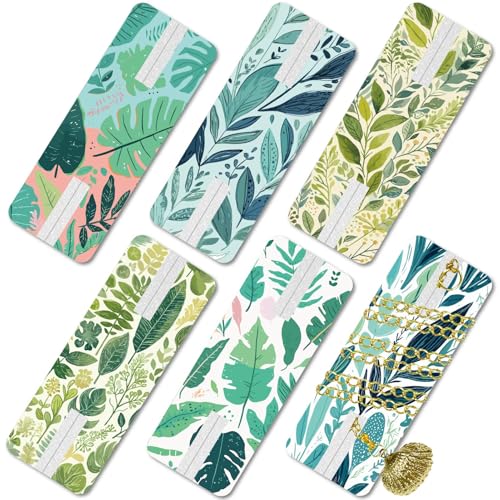 CREATCABIN 6 Packung Halsketten Reiseetui Kein Verheddern Schmuck Organizer Karten Halsketten Display Karten Organisieren Wiederverwendbare Aufbewahrung Mit Tasche Für Armbänder 2.4x6.4cm Monstera CREATCABIN 6 Packung Halsketten Reiseetui Kein Verheddern Schmuck Organizer Karten Halsketten Display Karten Organisieren Wiederverwendbare Aufbewahrung Mit Tasche Für Armbänder 2.4x6.4cm Monstera von CREATCABIN