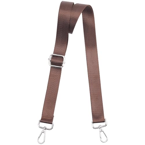 CREATCABIN Ersatz Geldbörsengurte 1" breiter Schultergurt Verstellbarer Nylon Umhängetaschengurt Mit Drehverschlüssen Aus Legierung Für Damen Umhängetaschen Schultertaschen Handtaschen Geschenk Braun CREATCABIN Ersatz Geldbörsengurte 1" breiter Schultergurt Verstellbarer Nylon Umhängetaschengurt Mit Drehverschlüssen Aus Legierung Für Damen Umhängetaschen Schultertaschen Handtaschen Geschenk Braun von CREATCABIN