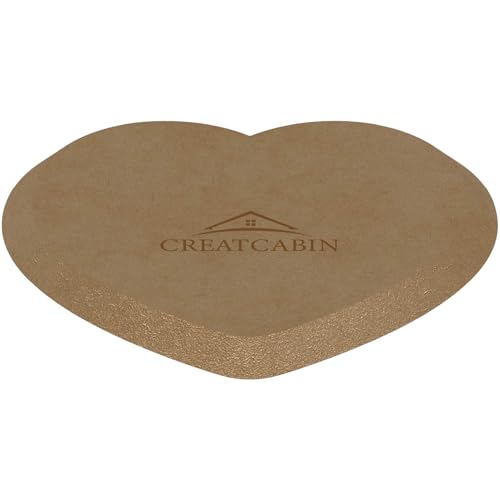 CREATCABIN Herz Töpferformen Töpferformen Für Ton Keramik Slump Formen Keramikplatten Töpferformformen Töpferwerkzeuge Aus Holz Tablettformen Presse Ton Trockenbrett Für Handbauplatten 15x13cm von CREATCABIN