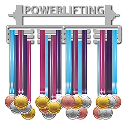 CREATCABIN Medaillenhalter Sport Powerlifting Words Awards Display Ständer Wand Rack Mount Aufhänger Über 60 Medaillen Für Champions Home Abzeichen 3 Sprosse Medaillengewinner Laufturnen 15.7x5.3 Zoll CREATCABIN Medaillenhalter Sport Powerlifting Words Awards Display Ständer Wand Rack Mount Aufhänger Über 60 Medaillen Für Champions Home Abzeichen 3 Sprosse Medaillengewinner Laufturnen 15.7x5.3 Zoll von CREATCABIN