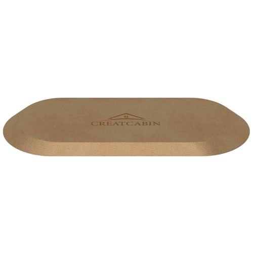 CREATCABIN Ovale Töpferformen Für Ton Keramik Slumpformen Töpferplatten Formen Töpferwerkzeuge Aus Holz Tablettformen Töpferwerkzeuge Ton Trockenbrett Zum Herstellen von Handbauplatten 20x10cm von CREATCABIN