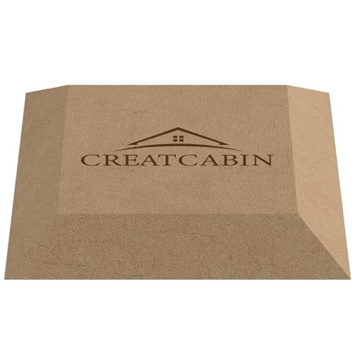 CREATCABIN Quadratische Töpferformen Keramikplatten Formen Holz Töpferformen Ton Töpferformwerkzeuge MDF Keramik Schüssel/Teller Slumpform Für Handbauplatten DIY Bastelbedarf 10x10cm von CREATCABIN