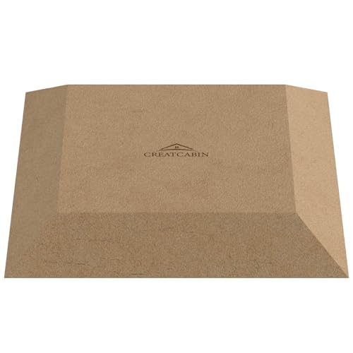 CREATCABIN Quadratische Töpferformen Keramikplatten Formen Holz Töpferformen Ton Töpferformwerkzeuge MDF Keramik Schüssel/Teller Slumpform Für Handbauplatten DIY Bastelbedarf 30x30cm von CREATCABIN