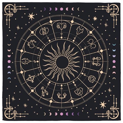 CREATCABIN Sternbild Sternenkarte Altartuch Hexenmatte Wandteppich Tischdecke Rituelles Spirituelles Tuch Samt Tarotkarten Tischserviette Tuch Quadratisch Wandkunst Wahrsagetuch Für Wicca 50x50cm CREATCABIN Sternbild Sternenkarte Altartuch Hexenmatte Wandteppich Tischdecke Rituelles Spirituelles Tuch Samt Tarotkarten Tischserviette Tuch Quadratisch Wandkunst Wahrsagetuch Für Wicca 50x50cm von CREATCABIN