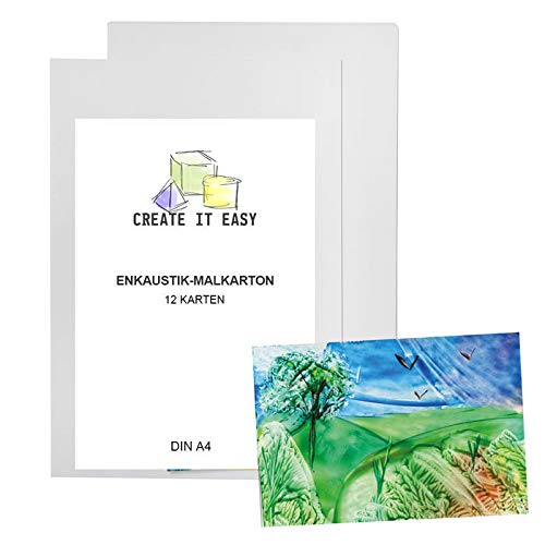 NEU Create It Easy Enkaustik Malkarton, A4, 12 Karten NEU Create It Easy Enkaustik Malkarton, A4, 12 Karten von CREATE IT EASY