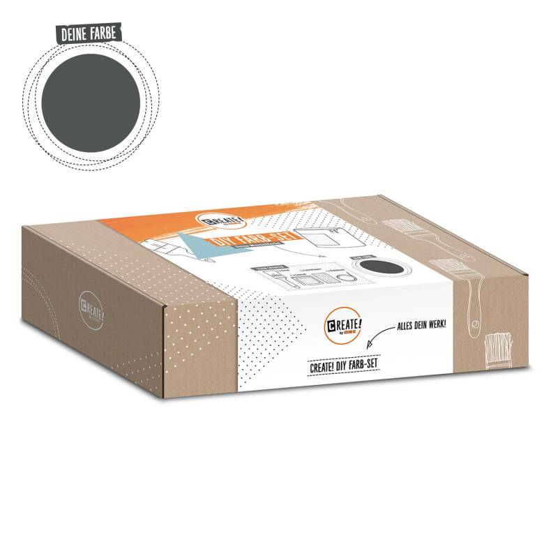 CREATE! by OBI DIY Farb-Set Graphit 125 ml von CREATE! by OBI