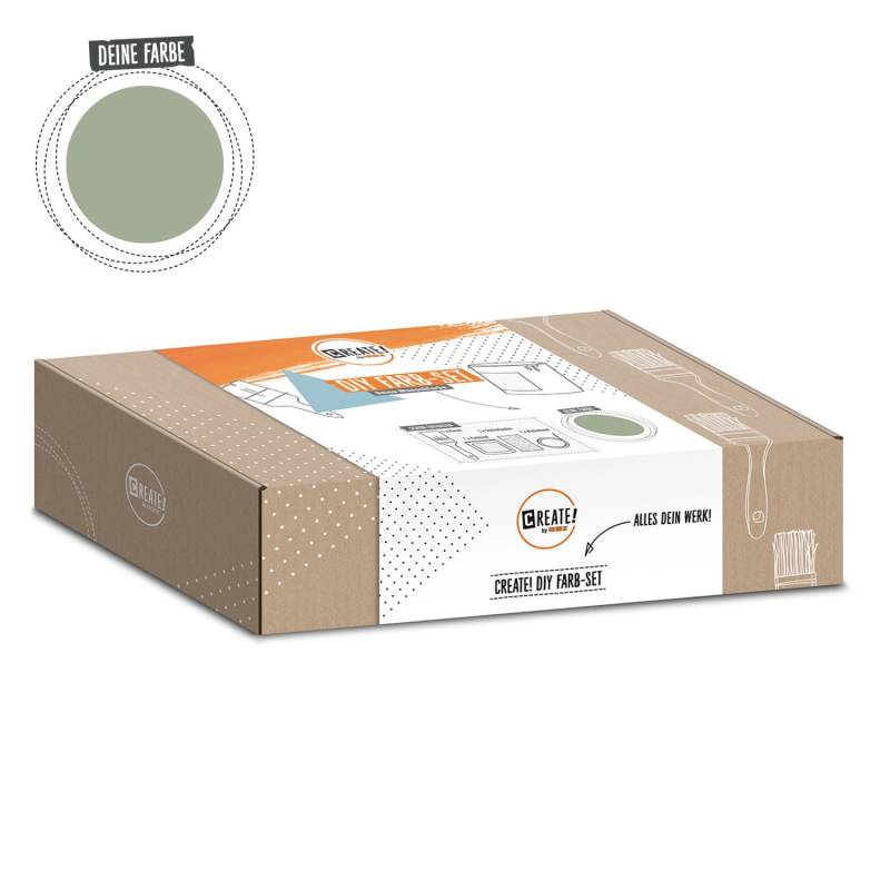 CREATE! by OBI DIY Farb-Set Khaki Grün 125 ml von CREATE! by OBI