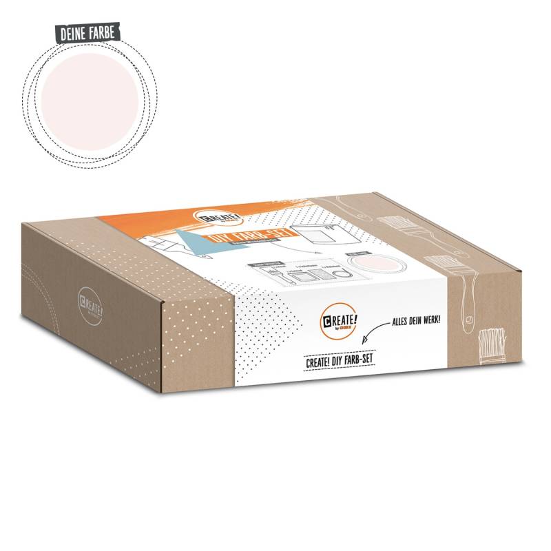 CREATE! by OBI DIY Farb-Set Porzellan Rosa 125 ml von CREATE! by OBI