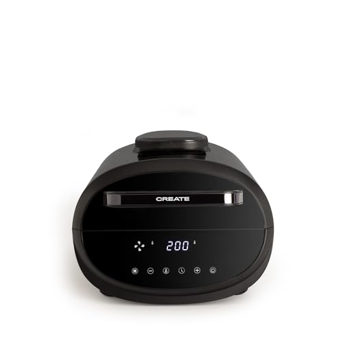 CREATE/FRYER AIR GRILL/Ölfreier Grill und Fritteuse 6,2L / Grillfunktion, Kapazität für 6 oder 7 Portionen, präzise Temperaturkontrolle, 8 Programme, multifunktionales Touch-Bedienfeld, 1700W von CREATE