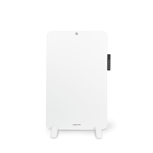 CREATE/WARM CLEAR IR/Infrarotheizung mit WLAN/Für Räume bis zu 5m², Wand- oder Bodenmontage möglich, APP-Steuerung, Schutzart IP24, 500W von CREATE