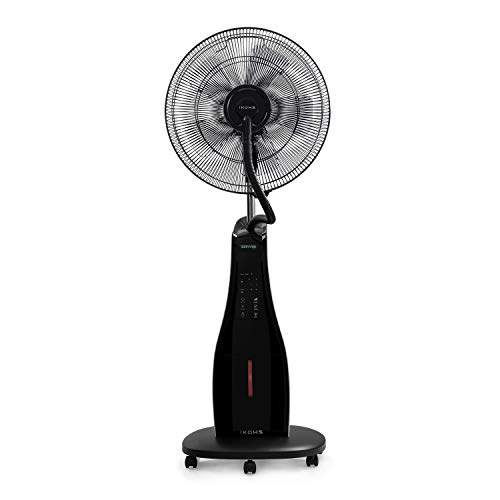 CREATE | AIR MIST/Vernebler-Ventilator, oszillierend, ultraleise, mit Fernbedienung, einstellbar, multidirektionale Räder, 3 Modi, 3.4L Tank, 90W, Timer von CREATE