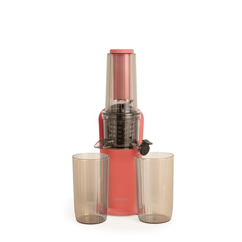 CREATE/JUICER SLOW MINI/Slow Juicer Terrakotta/Reverse-Funktion, leichte Reinigung, kompakte Größe, 150W DC-Motor von CREATE