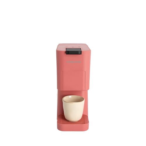 CREATE / THERA STUDIO/Mehrkapsel-Espresso- und Mahlkaffeemaschine Terrakotta/Touch-Bedienfeld, 19 bar, programmierbar, 3 austauschbare Adapter, Anti-Vibrationssystem, 1450W von CREATE
