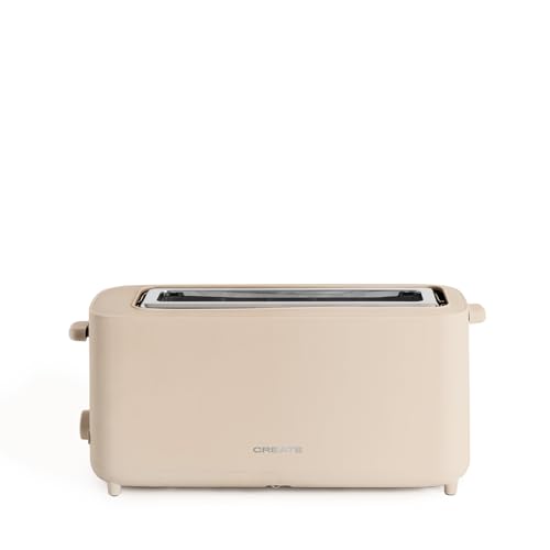CREATE Toast Studio XL Sandbrottoaster / 6 Leistungsstufen, Krümelschublade, Thermostat, Auftauen, Sicherheitssystem, 950 W CREATE Toast Studio XL Sandbrottoaster / 6 Leistungsstufen, Krümelschublade, Thermostat, Auftauen, Sicherheitssystem, 950 W von CREATE