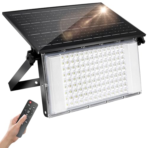 CREATESTAR Solarstrahler für Außen mit Bewegungsmelder, 150W Solarlampe für Außen, 8000mAh Solarleuchte mit Fernbedienung, IP65 Wasserdichte Solarlampen für Garten Garage Innenhöfe Pathway CREATESTAR Solarstrahler für Außen mit Bewegungsmelder, 150W Solarlampe für Außen, 8000mAh Solarleuchte mit Fernbedienung, IP65 Wasserdichte Solarlampen für Garten Garage Innenhöfe Pathway von CREATESTAR