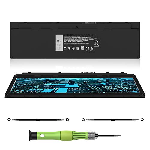 CREATESTAR VFV59 Laptop Akku für Dell Latitude E7250 E7240 Series Notebook GVD76 HJ8KP W57CV NCVF0 WD52H F3G33 9C26T J31N 451-BBFX 451-BBFW Battery Ersatz(7.4V 52Wh) von CREATESTAR