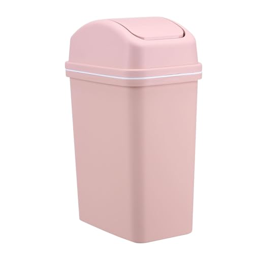 CREATEYI Hoher Küchenmülleimer, Mülleimer mit Schwingdeckel,10L Mülleimer Hohe Mülleimer | Schlafzimmer-Mülleimer, verdickter Badezimmer-Mülleimer, Küchenabfallkorb für den Kaffeebereich CREATEYI Hoher Küchenmülleimer, Mülleimer mit Schwingdeckel,10L Mülleimer Hohe Mülleimer | Schlafzimmer-Mülleimer, verdickter Badezimmer-Mülleimer, Küchenabfallkorb für den Kaffeebereich von CREATEYI