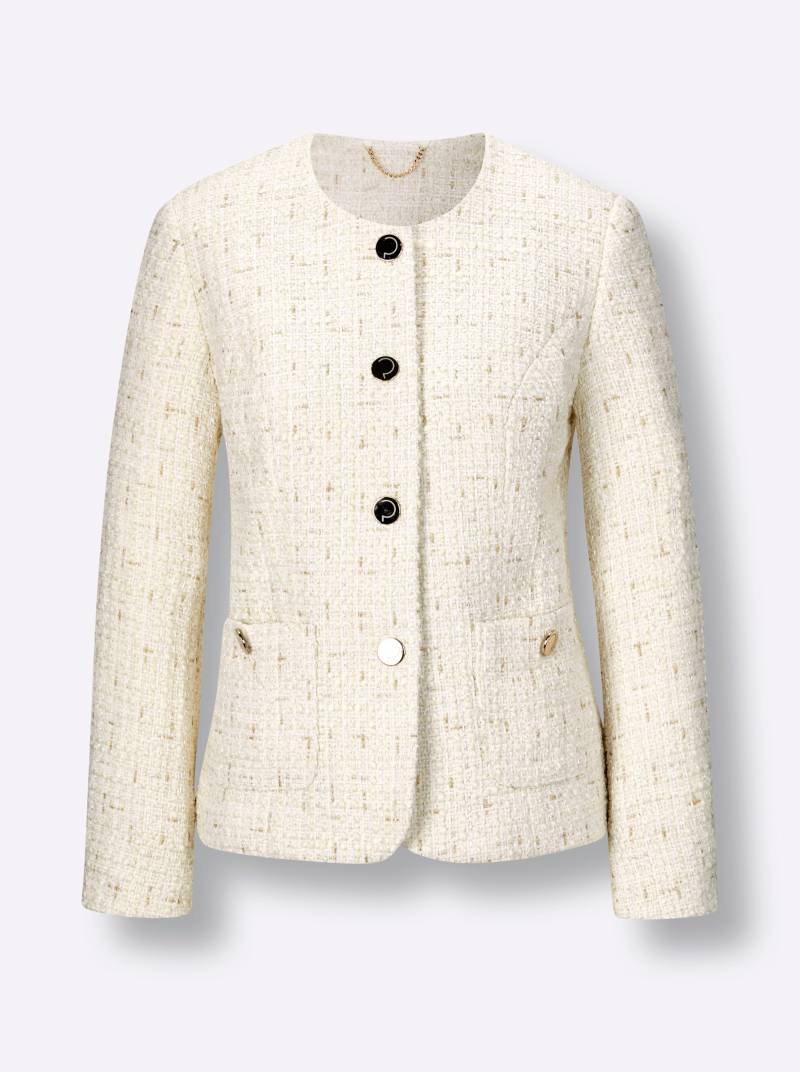 Bouclé-Blazer von CREATION L PREMIUM