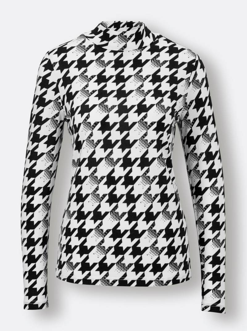 Stehkragenshirt von CREATION L PREMIUM