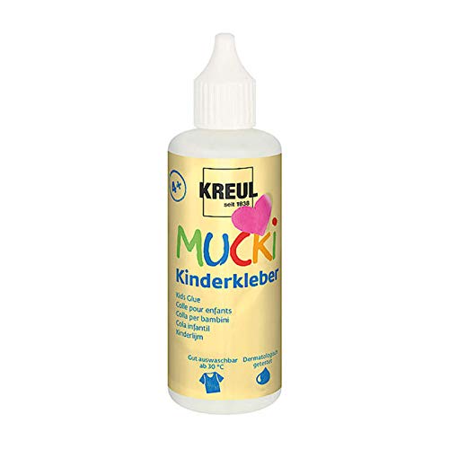 CREATIV DISCOUNT® NEU MUCKI Kinderkleber 80 ml Flasche von CREATIV DISCOUNT®