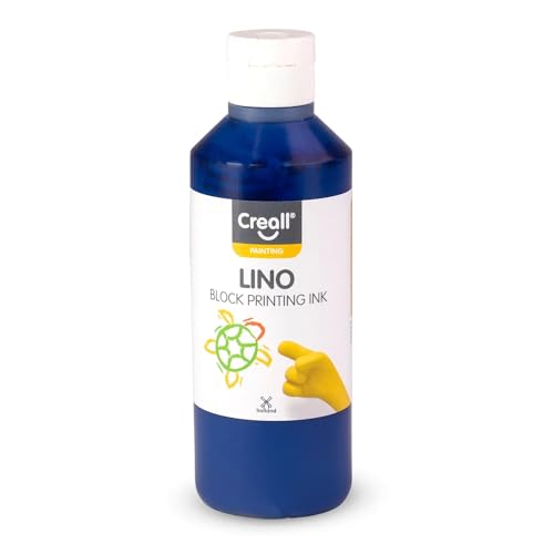 CREATIV DISCOUNT® Linoldruckfarbe 250ml Blau von CREATIV-DISCOUNT