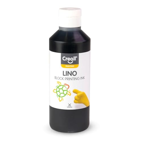 CREATIV DISCOUNT® Linoldruckfarbe 250ml Schwarz von CREATIV-DISCOUNT