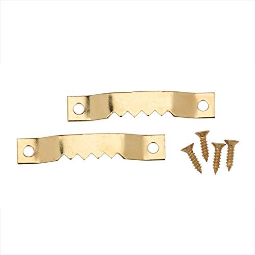 CREATIV DISCOUNT® NEU Glorex Bilderrahmen Aufhänger, 2 St. 40mm von CREATIV DISCOUNT