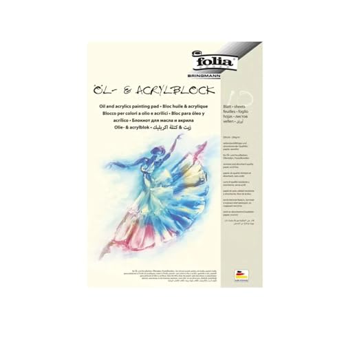 CREATIV DISCOUNT® NEU Öl - & Acrylblock DIN A3, 290 g/qm, 10 Blatt von CREATIV DISCOUNT