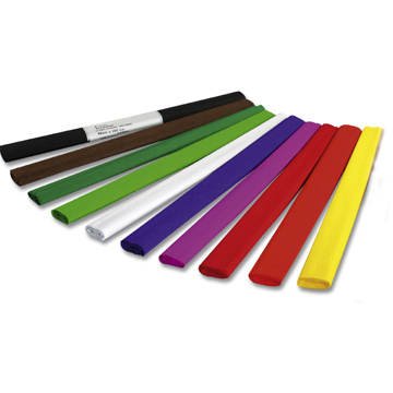 CREATIV DISCOUNT ® Krepp-Papier SPARPACK 10 Rollen sortiert von CREATIV DISCOUNT