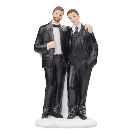 CREATIV DISCOUNT Hochzeits-Männerpaar, Größe ca. 11,5 cm CREATIV DISCOUNT Hochzeits-Männerpaar, Größe ca. 11,5 cm von CREATIV DISCOUNT