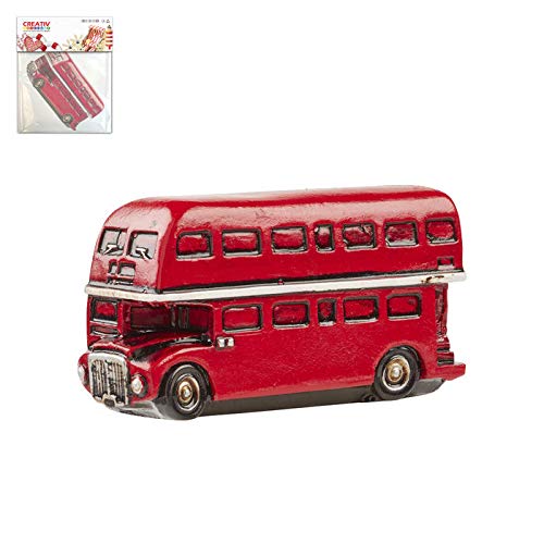 CREATIV DISCOUNT Mini Doppeldecker rot ca.6x3cm, 1 St. CREATIV DISCOUNT Mini Doppeldecker rot ca.6x3cm, 1 St. von CREATIV DISCOUNT