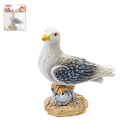 CREATIV DISCOUNT Miniatur Möwe, 5 x 5 x 2cm von CREATIV DISCOUNT