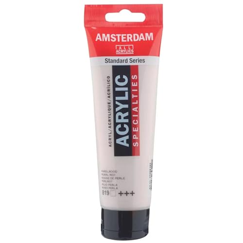 CREATIV DISCOUNT NEU Amsterdam Acrylfarbe 120ml, Perlrot von CREATIV DISCOUNT