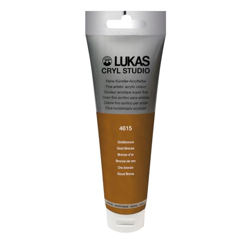 CREATIV DISCOUNT NEU LUKAS CRYL STUDIO/Acrylfarbe, 125 ml, Goldbronze CREATIV DISCOUNT NEU LUKAS CRYL STUDIO/Acrylfarbe, 125 ml, Goldbronze von CREATIV DISCOUNT
