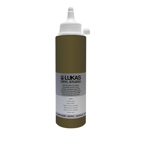 CREATIV DISCOUNT NEU LUKAS CRYL STUDIO/Acrylfarbe, 250 ml, Umbra natur von CREATIV DISCOUNT