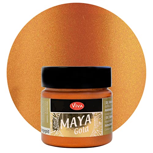 Viva Decor 50 ml Maya Gold Farbe Orange Gold von Viva Decor