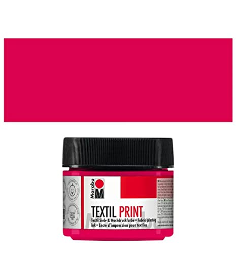 CREATIV DISCOUNT Textil Print/Stoffdruck/Siebdruckfarbe, 100ml, Primärmagenta CREATIV DISCOUNT Textil Print/Stoffdruck/Siebdruckfarbe, 100ml, Primärmagenta von CREATIV DISCOUNT
