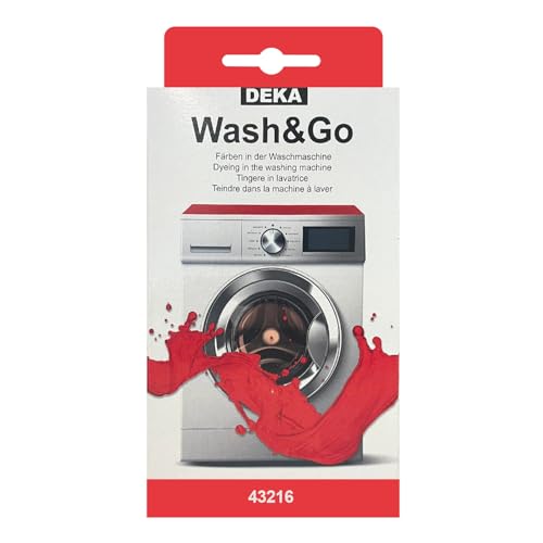 DEKA Waschmaschinenfarbe Wash & Go für 500g Stoff - Gernanie von CREATIV DISCOUNT