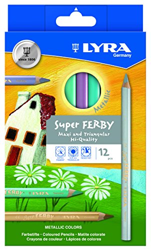 NEU Lyra SUPER FERBY 12er-Set Metallic PREISHIT von CREATIV DISCOUNT