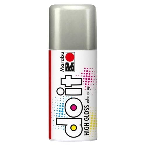 NEU Marabu do it HIGH GLOSS 150ml Hochglanz-Silber von CREATIV DISCOUNT