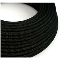Creative-cables Italia - Creative-cables abendeffekt glitzernde anthrazitfarbene textilkabel als meterware rl04 2x0.75mm - xz3rl04 Creative-cables Italia - Creative-cables abendeffekt glitzernde anthrazitfarbene textilkabel als meterware rl04 2x0.75mm - xz3rl04 von CREATIVE-CABLES ITALIA