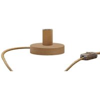 Creative-cables posaluce tischleuchte aus naturholz - ablb10leutrn06 von CREATIVE-CABLES ITALIA