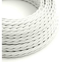 Geflechtkabel 3x0,75 seidenmatt weiss x3tm01 - Creative-cables Italia von CREATIVE-CABLES ITALIA