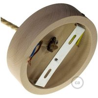 Kreativ-kabel holz rosette kit krl0110-durchmesser 12cm von CREATIVE-CABLES ITALIA