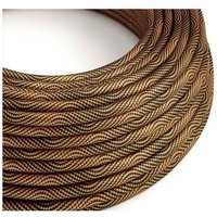 Creative Cables - Creative-cables vertigo optisches textilkabel pro meter glänzend schwarz und kupfer erm66 2x0.75mm -xz2erm66 Creative Cables - Creative-cables vertigo optisches textilkabel pro meter glänzend schwarz und kupfer erm66 2x0.75mm -xz2erm66 von CREATIVE CABLES