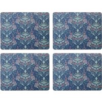 Creative Tops Bastelset de 4 rechteckige Tischsets, Druckmotiv, Korkrückseite, hitzebeständig, schmutzabweisend, 30 x 22 cm, Blau Creative Tops Bastelset de 4 rechteckige Tischsets, Druckmotiv, Korkrückseite, hitzebeständig, schmutzabweisend, 30 x 22 cm, Blau von CREATIVE TOPS